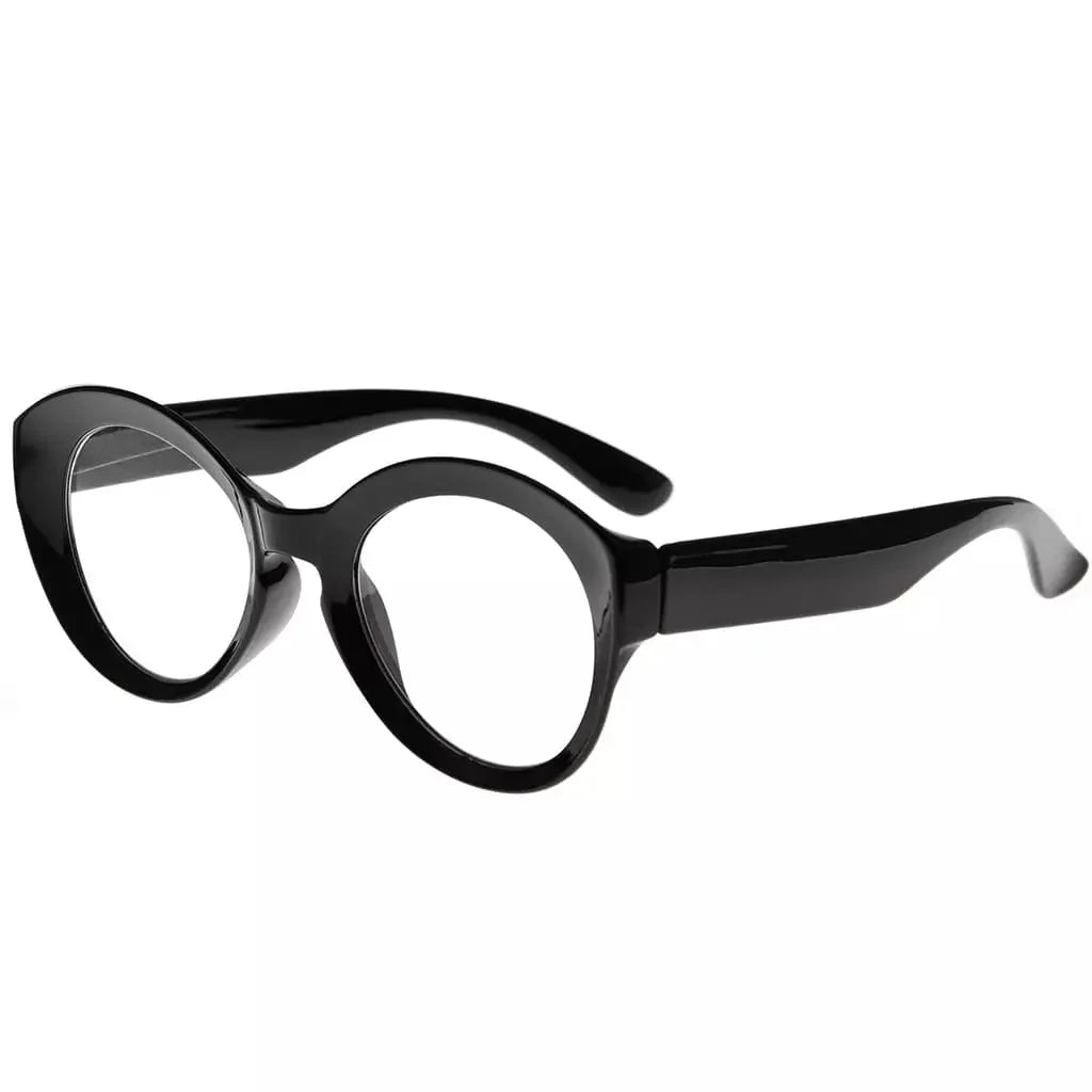 Stylish Thicker Frame Round Reading Glasses R2004