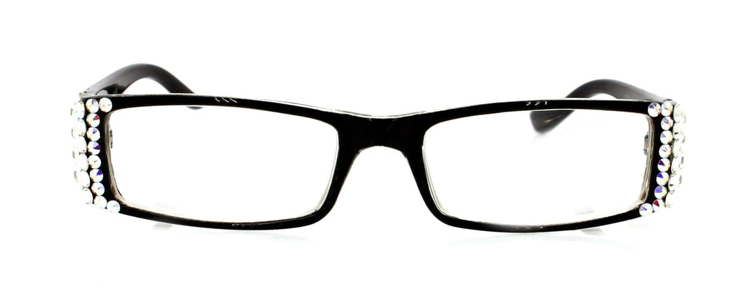 The French Bling Fleur De Lis Women's Reading Glasses w/ Genuine European Crystals