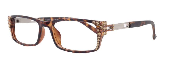 The Hudson Bling Reading Glasses with Genuine European Crystals