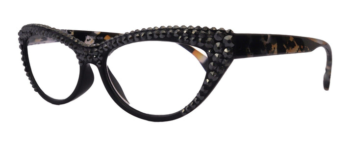 The Lynx Bling Reading Glasses with Genuine European Crystals