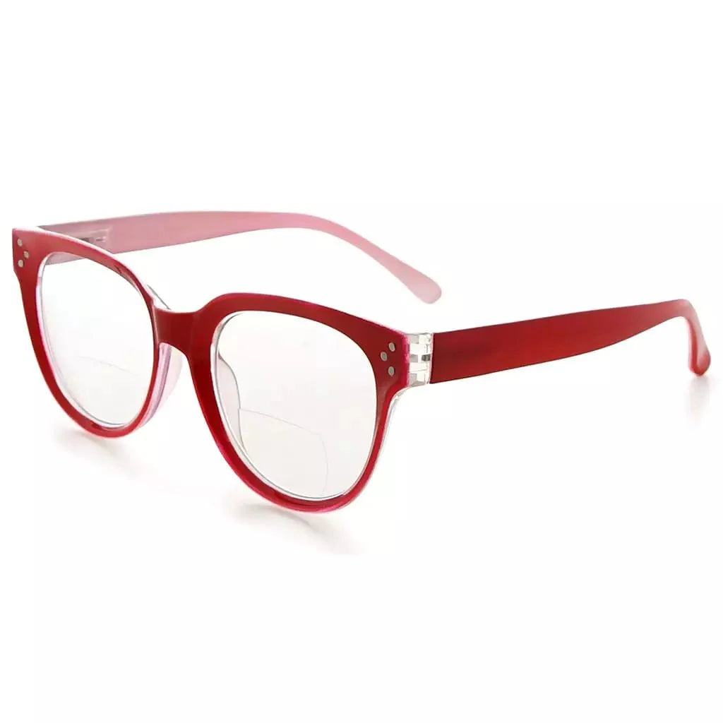 Thick Frame Trendy Style Bifocal Reading Glasses BR9110