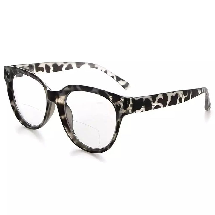 Thick Frame Trendy Style Bifocal Reading Glasses BR9110