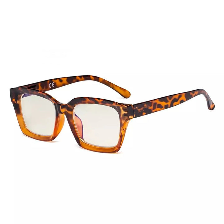 Thicker Frame Blue Light Filter Reading Glasses UVR9106
