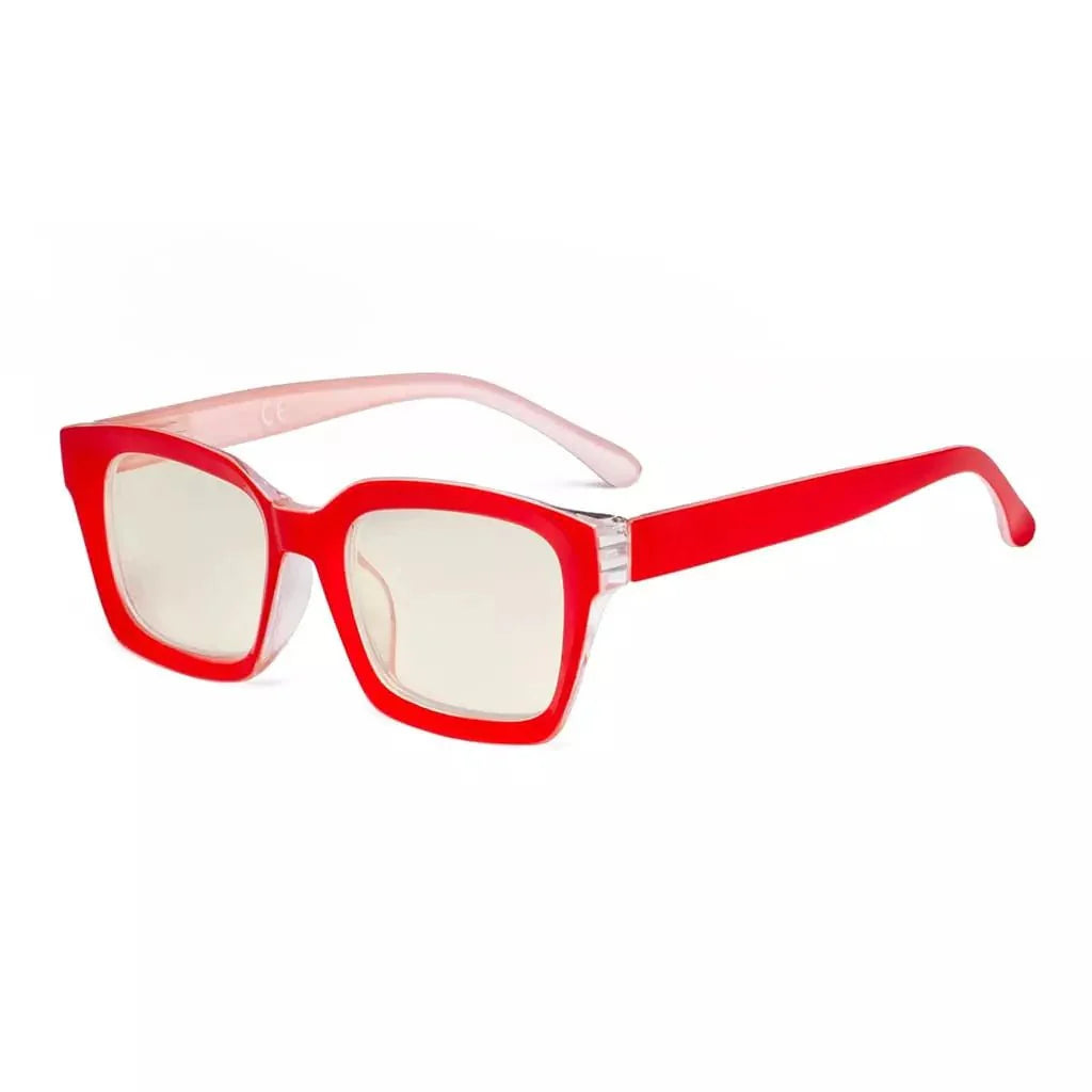 Thicker Frame Blue Light Filter Reading Glasses UVR9106