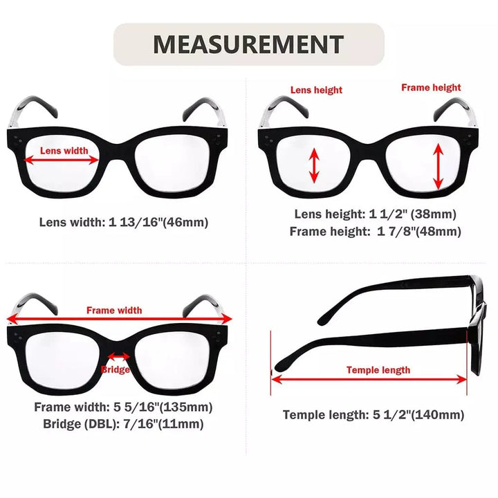 Thicker Frame Reading Glasses R2002