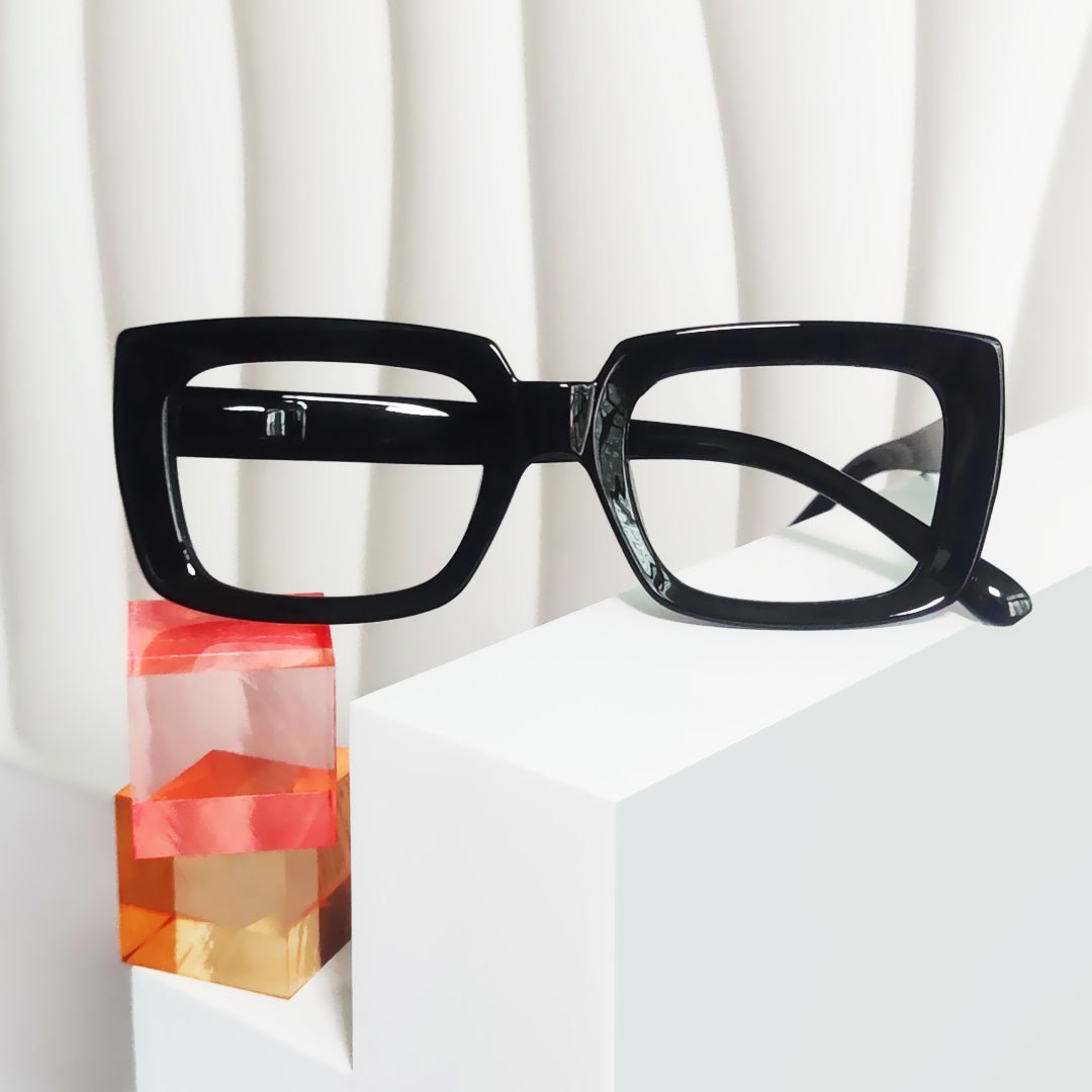 Thicker Frame Trendy Reading Glasses R9107