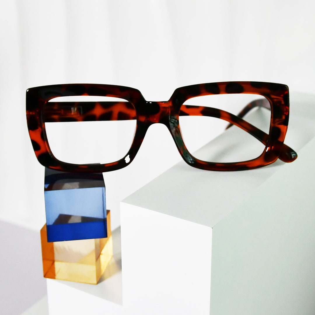 Thicker Frame Trendy Reading Glasses R9107