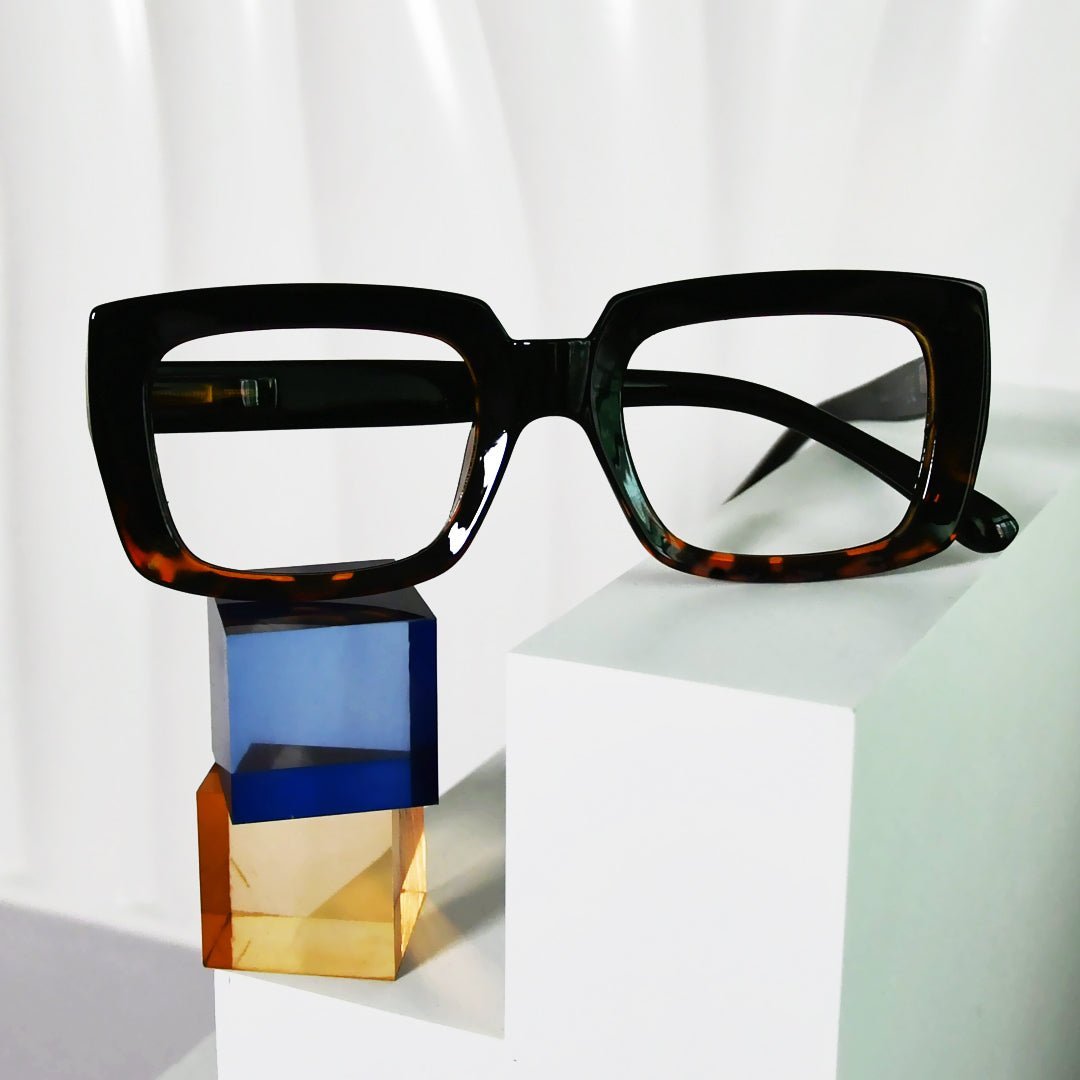 Thicker Frame Trendy Reading Glasses R9107