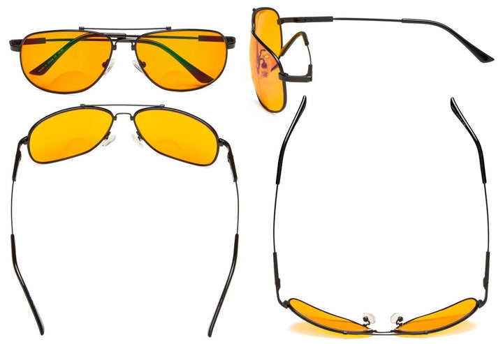 Titanium Bifocal Computer Reading Glasses DSSG1803