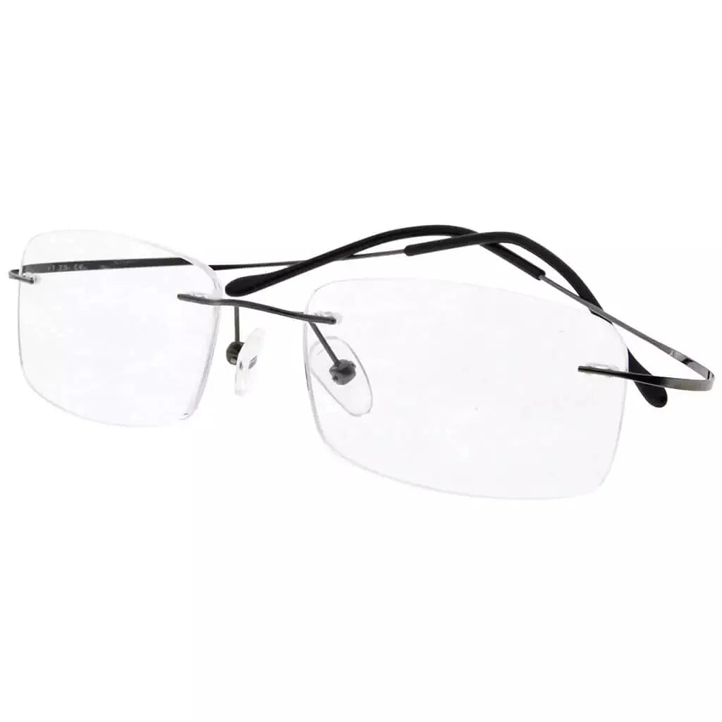 Titanium Rimless Reading Glasses R1508