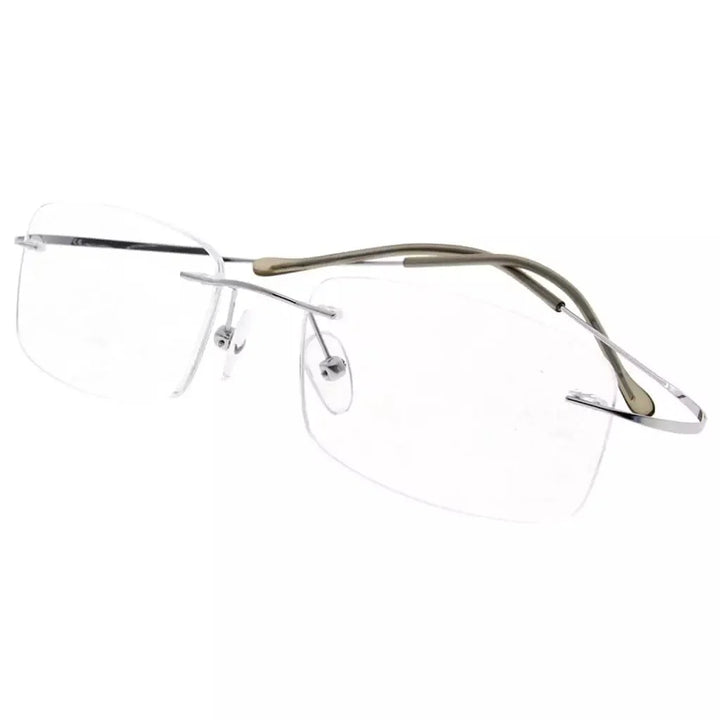 Titanium Rimless Reading Glasses R1508