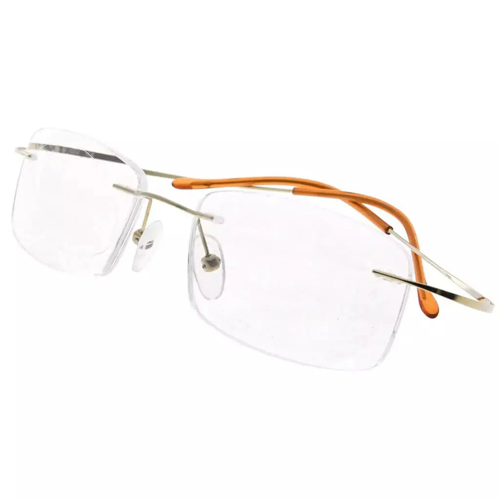 Titanium Rimless Reading Glasses R1508