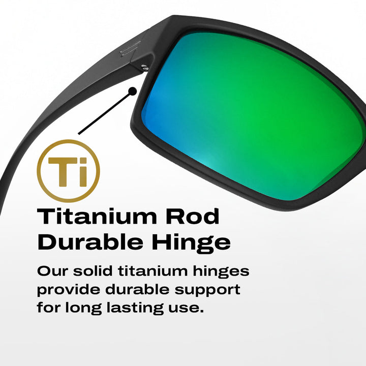 MOJAVE Green Mirror Polarized