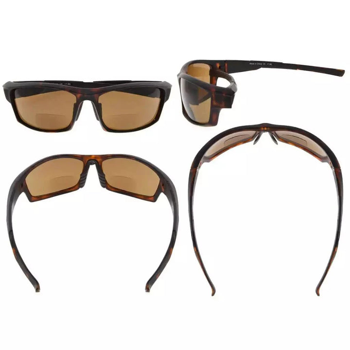 TR90 Full Rim Bifocal Reading Sunglasses SG904