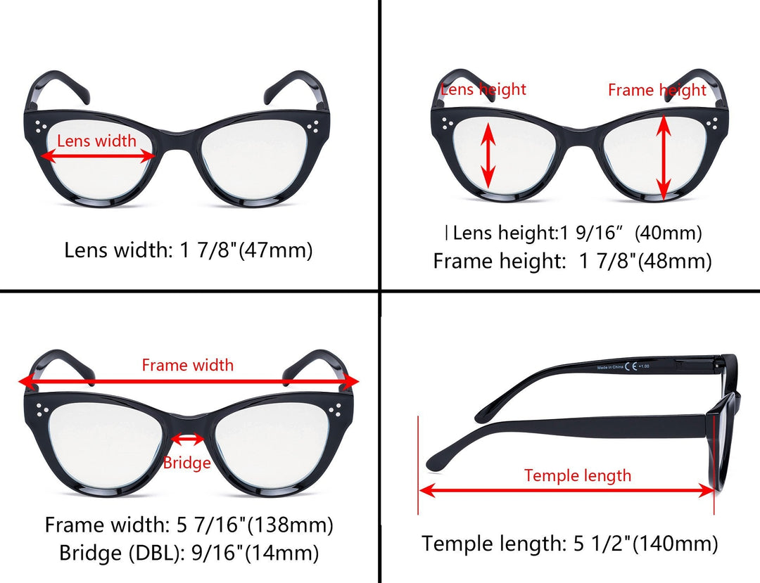 Thicker Frame Transition Photochromic Reading Glasses BS9108