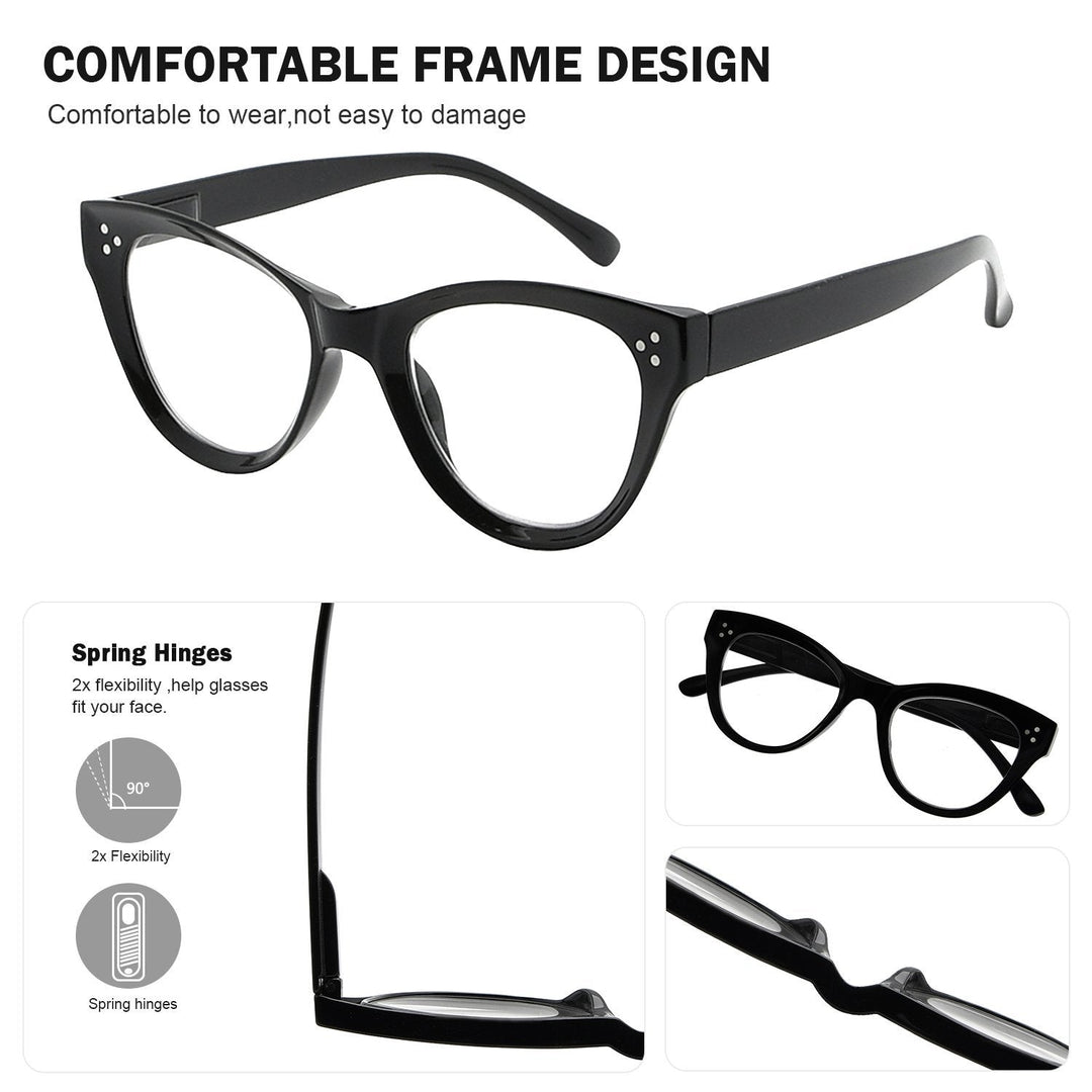 Thicker Frame Transition Photochromic Reading Glasses BS9108