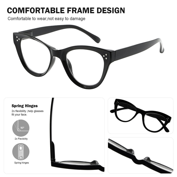 Thicker Frame Transition Photochromic Reading Glasses BS9108