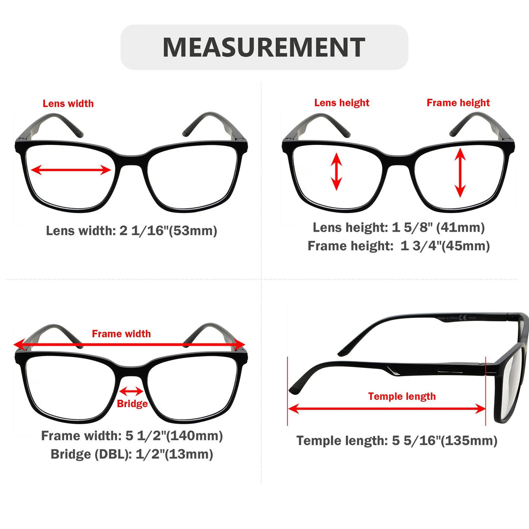 Transition Photochromic Reading Glasses BSR151