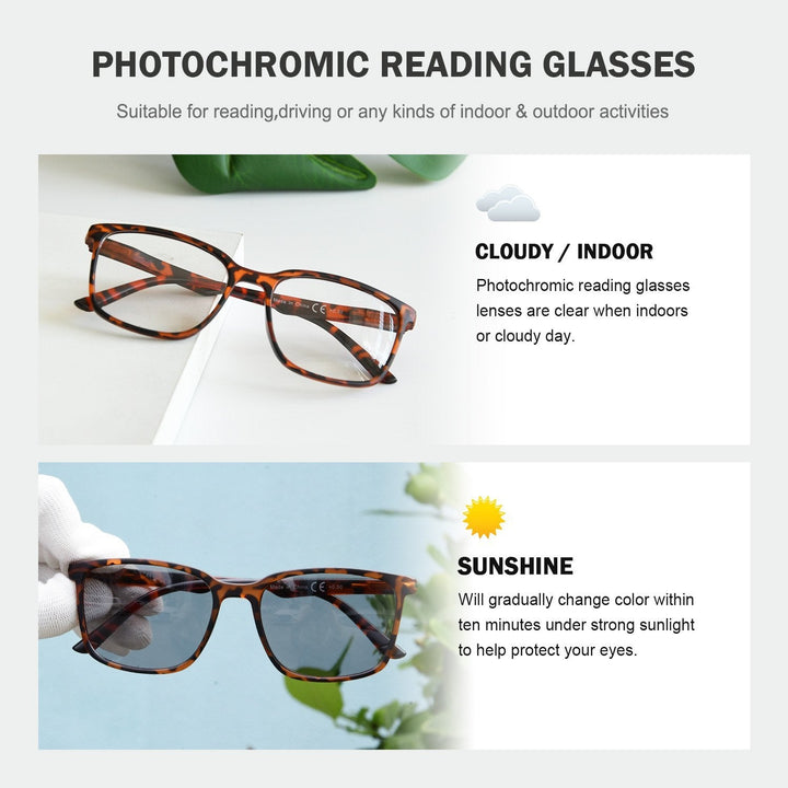 Transition Photochromic Reading Glasses BSR151