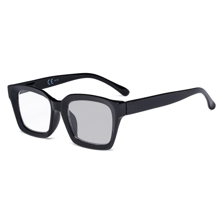 Thicker Frame Transition Photochromic Reading Glasses BS9106