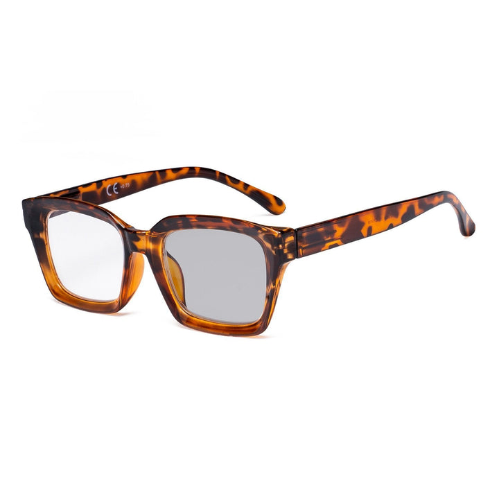 Thicker Frame Transition Photochromic Reading Glasses BS9106