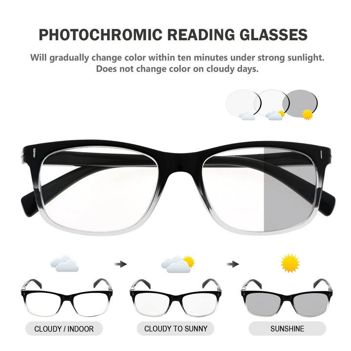 Transition Photochromic Reading Glasses BSR150