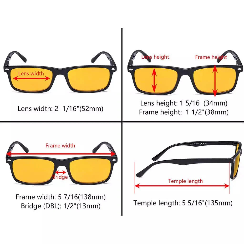 Trendy Blue light Blocking Computer Reading Glasses HP899