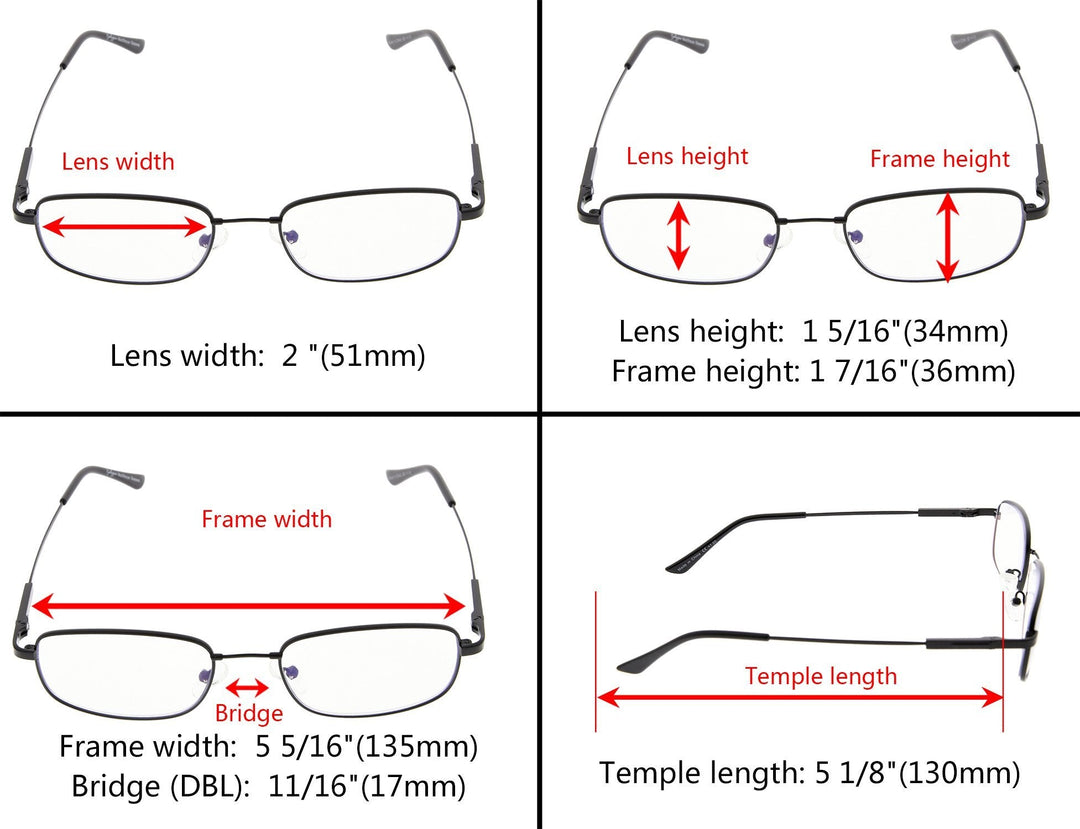 Progressives Multifocus Reading Glasses