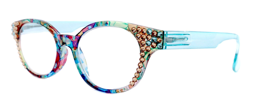 Versailles Bling Reading Glasses with Genuine European Crystals