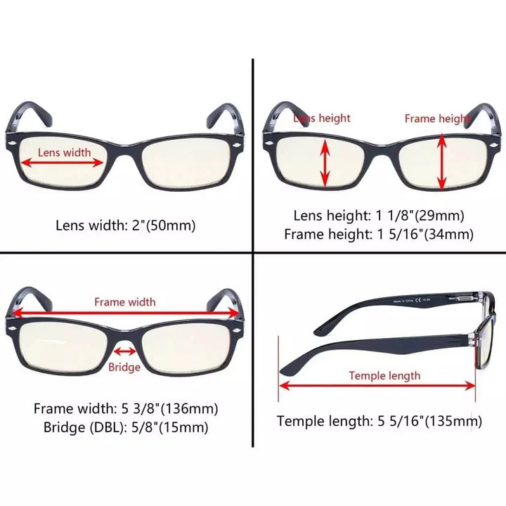Vintage Computer Reading Glasses CG055