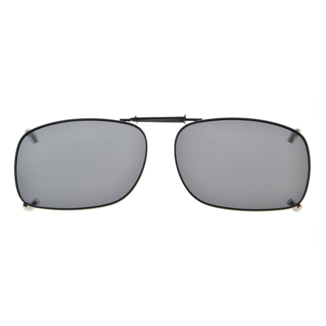 Metal Frame Polarized Lens Clip on Sunglasses C75 (51MMx36MM)