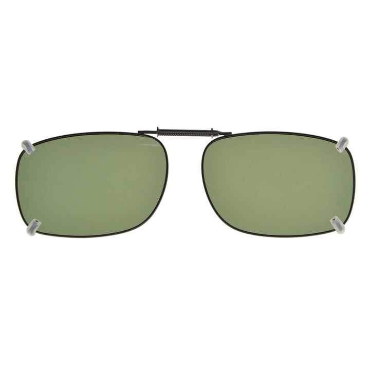 Metal Frame Polarized Lens Clip on Sunglasses C75 (51MMx36MM)