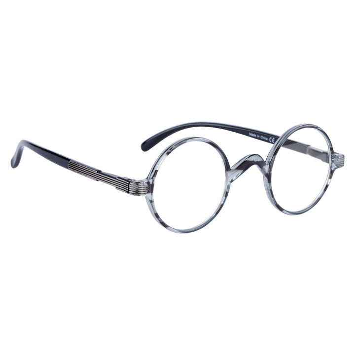 Vintage Round Reading Glasses Professor Readers 5-R077B