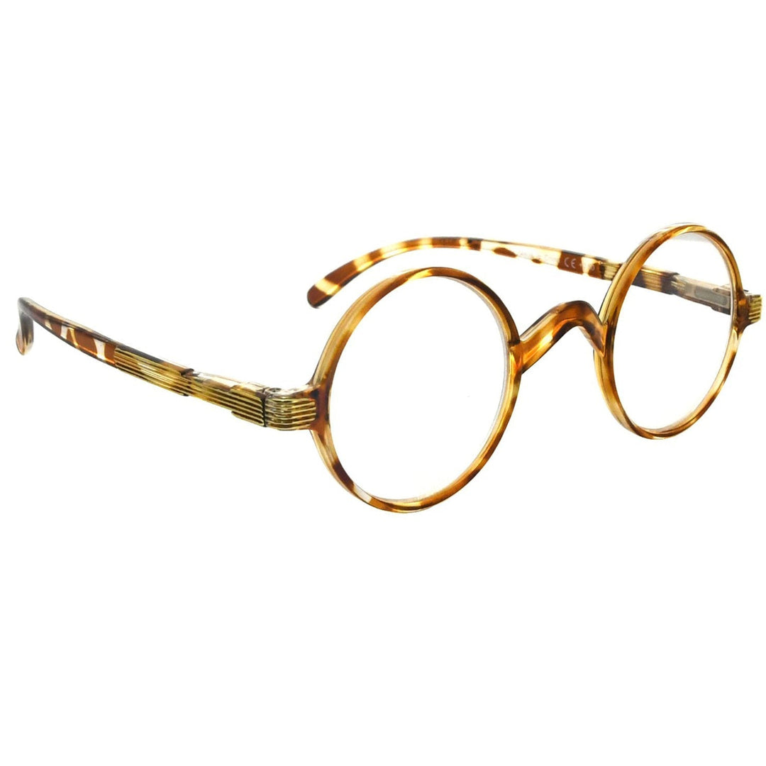 Vintage Round Reading Glasses Professor Readers 5-R077B