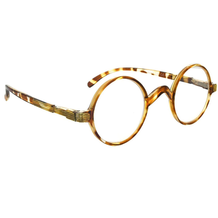 Vintage Round Reading Glasses Professor Readers 5-R077B