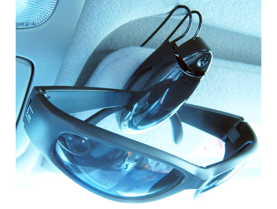 Clip de visera de coche para gafas